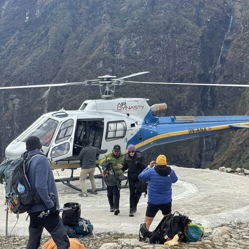 Everest Base camp with Heli Return